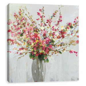 'Bouquet' Acrylic Painting Print on Canvas